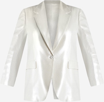 Blazer Jijil en argent : devant
