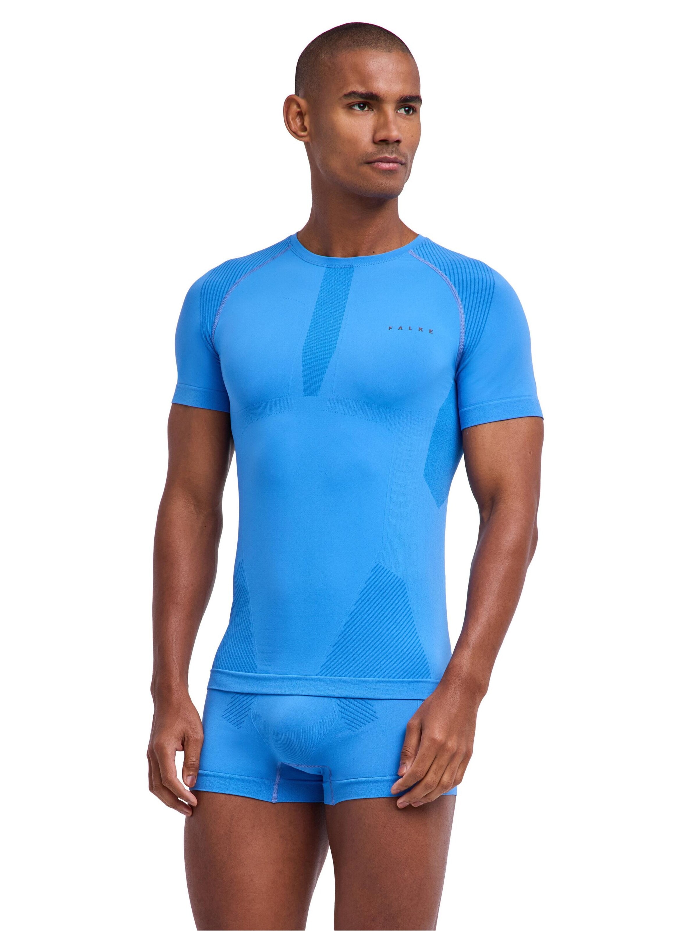 FALKE Base Layer‌‌ in Blau: Vorderseite