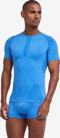 FALKE Base Layer in Blau: Vorderseite