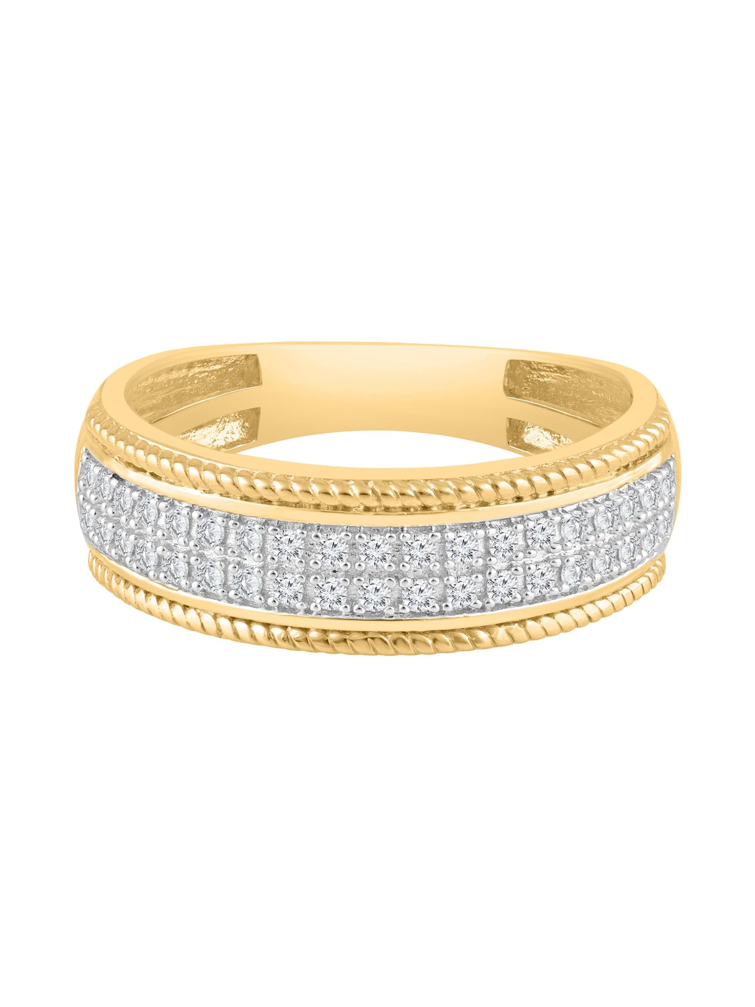 Diamant Exquis Ring in Gold: front