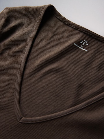 The Set Shirt in Brown