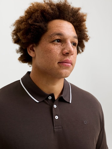 Jack & Jones Plus Shirt in Brown