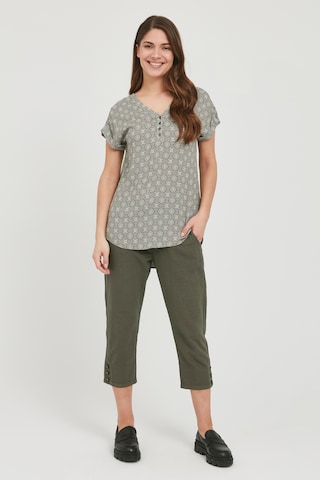 Fransa Blouse in Grey