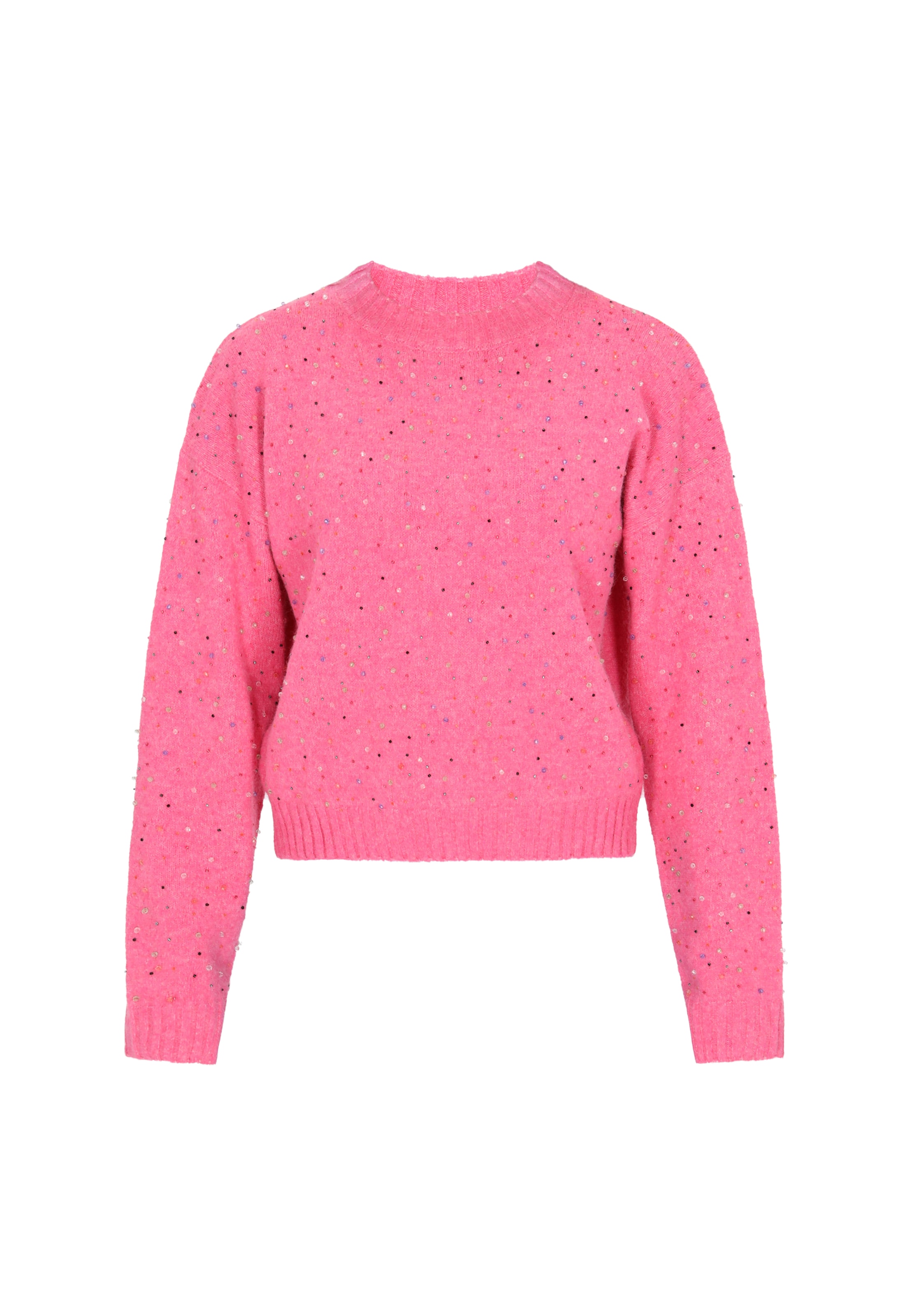 Pull-over oversize MYMO en rose : devant
