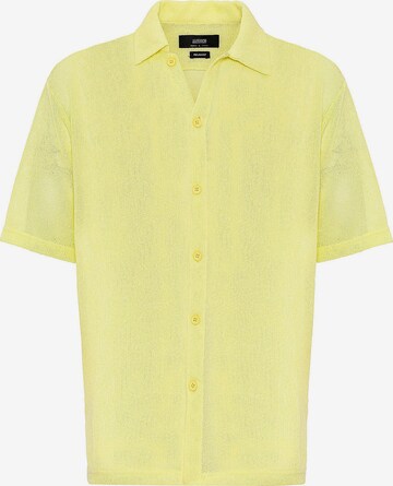 Regular fit Camicia di Antioch in giallo: frontale