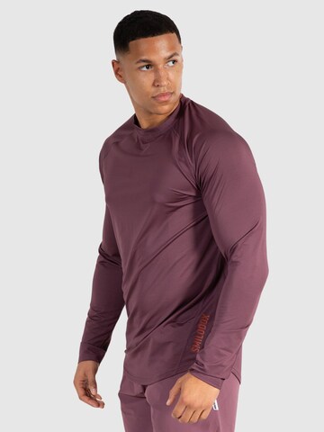 Smilodox Performance Shirt 'Kayden' in Purple
