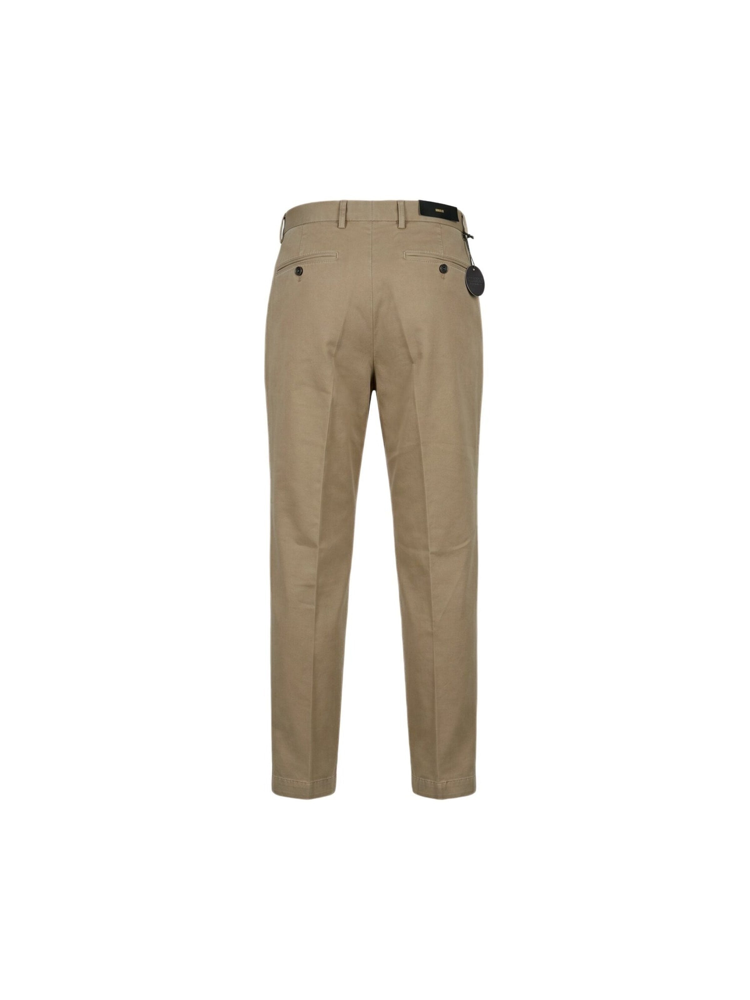 Briglia 1949 Tapered Trousers 'PORTOBELLO NOCCIOLA' in Beige