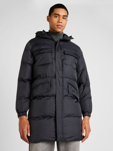 BRAVE SOUL Winter jacket in Black: front