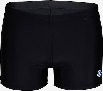 ARENA - Calções de banho desportivos 'ARENA ICONS SWIM SHORT SOLID' em preto: frente