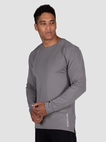 MOROTAI Functioneel shirt 'TRAINING DRY' in Grijs: voorkant