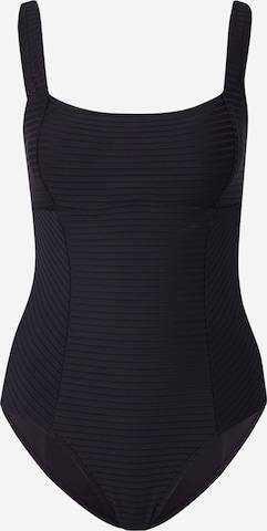 Bustier Maillot de bain RIP CURL en noir : devant