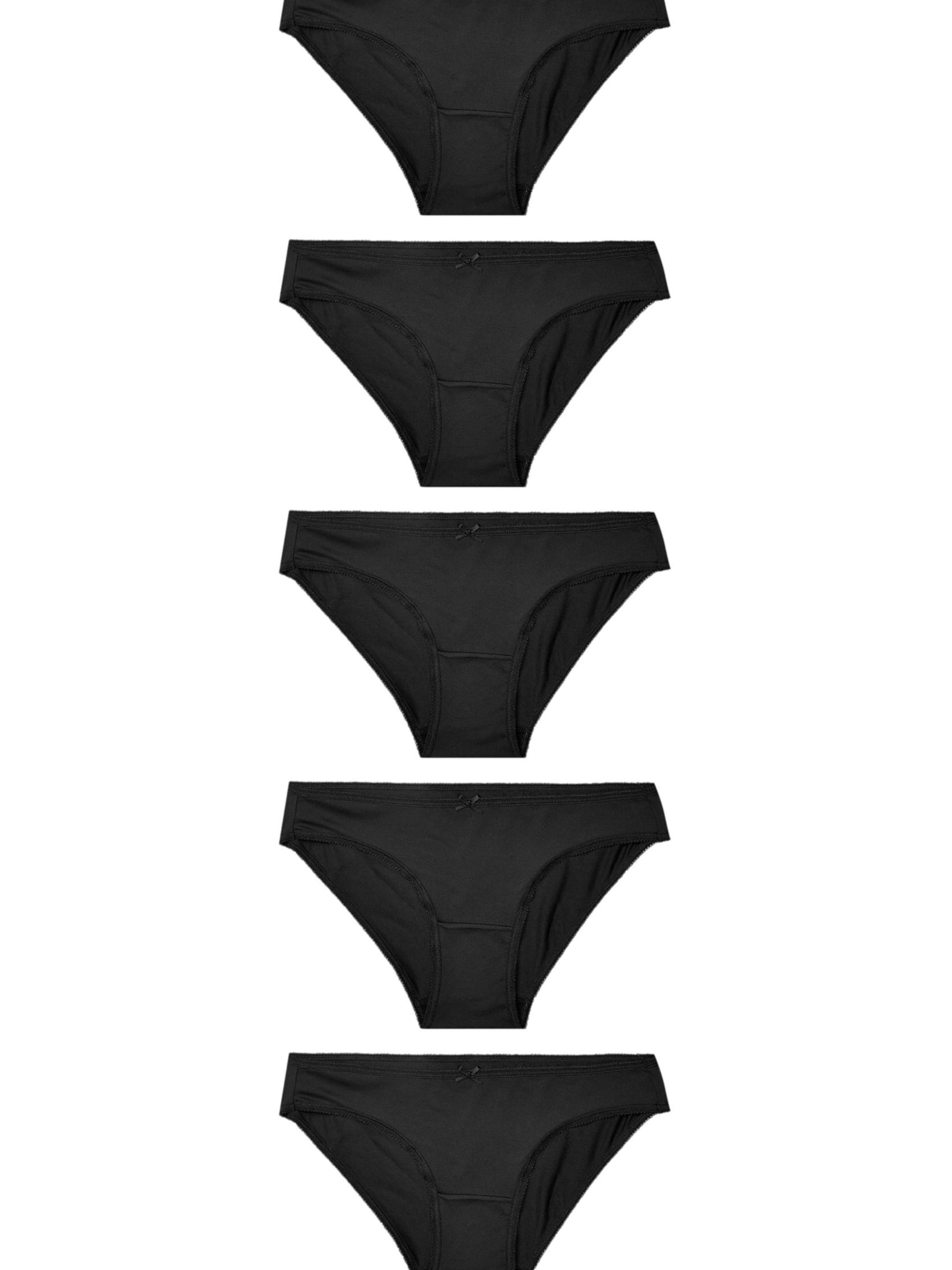 Next Püksikud, värv must: eest vaates