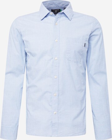 Dockers Regular fit Button Up Shirt in Blue: front