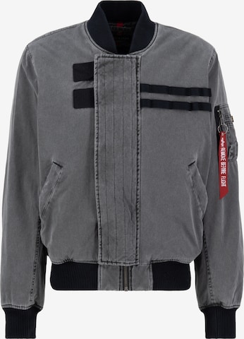 pilka ALPHA INDUSTRIES Demisezoninė striukė 'MA-1 Combat': priekis