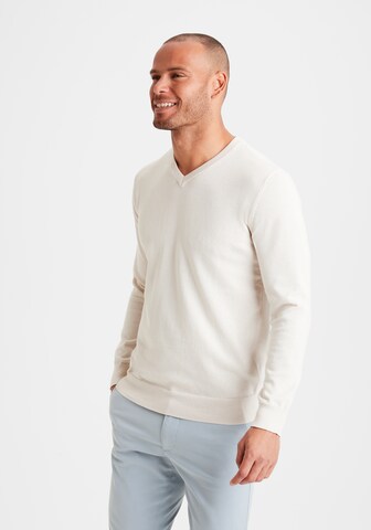 Pull-over H.I.S en blanc