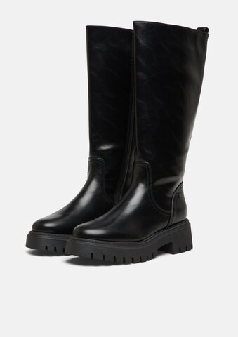 Bottes s.Oliver en noir : devant