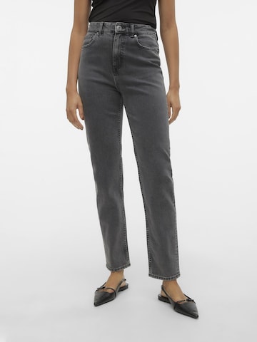 VERO MODA Regular Jeans 'CARRIE' in Grey: front