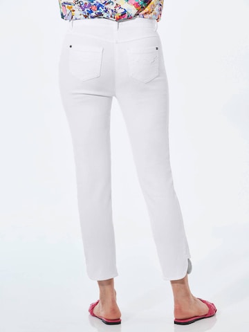 Coupe slim Pantalon Goldner en blanc