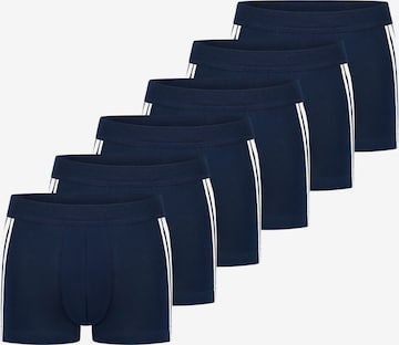 SCHIESSER Boxershorts '95/5 Stretch - Organic Cotton' in Blauw: voorkant