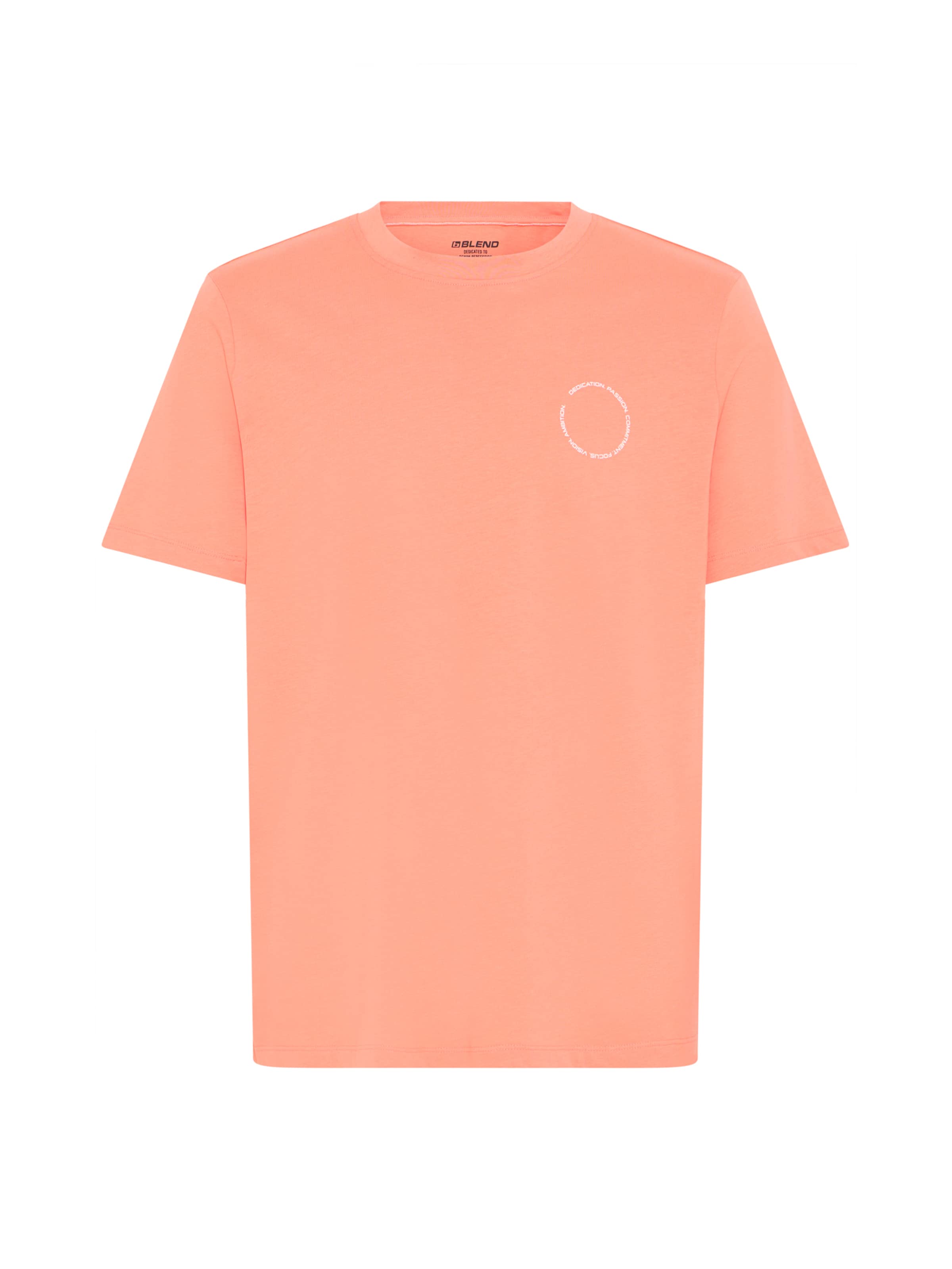 BLEND Póló 'BHKAIN' - narancs: elől