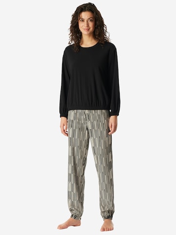 Pyjama 'Modern Nightwear' SCHIESSER en mélange de couleurs : devant