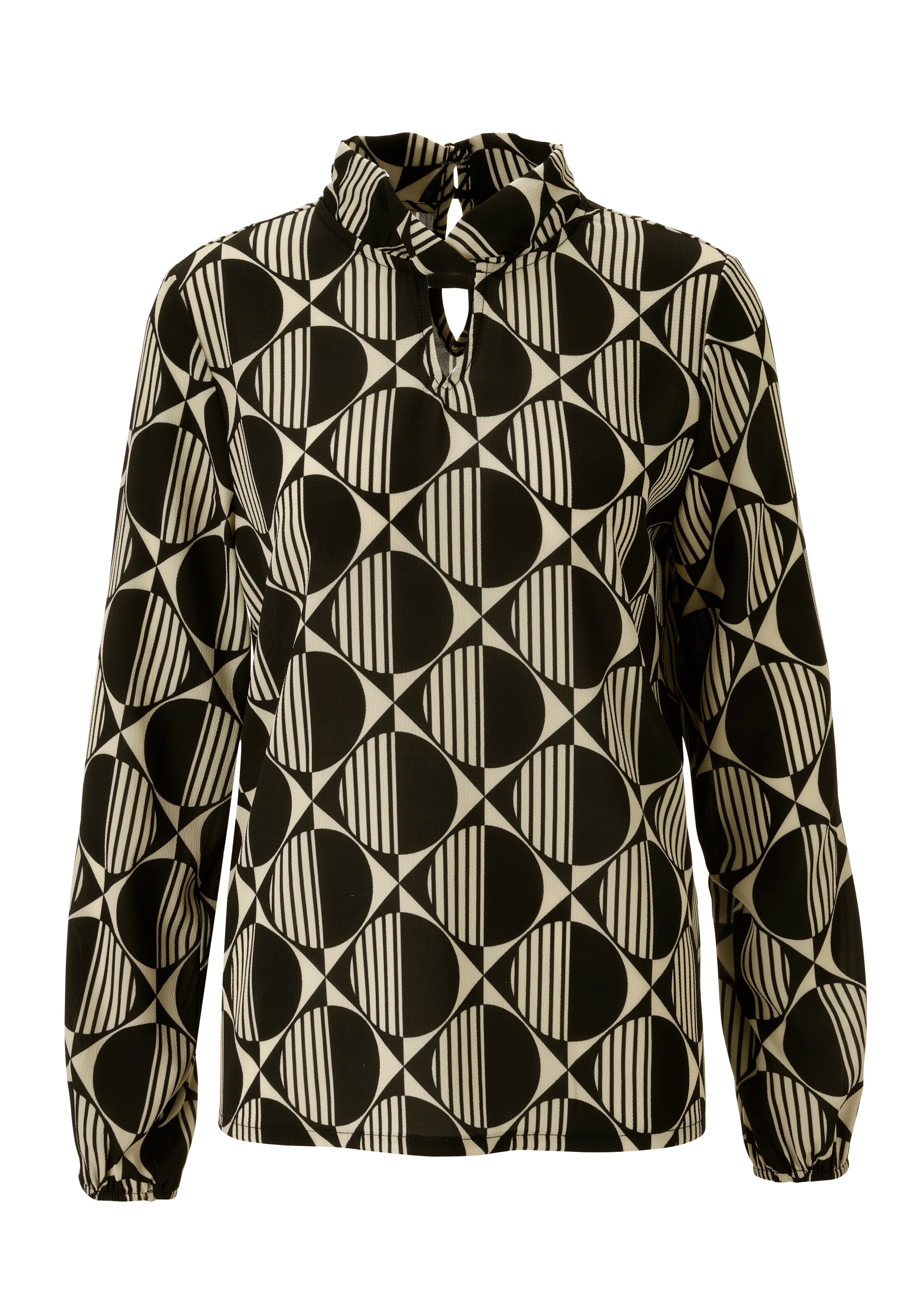 Aniston SELECTED Bluse in Schwarz: Vorderseite