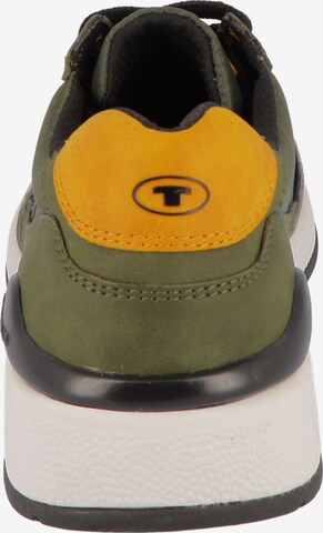 Sneaker bassa di TOM TAILOR in verde