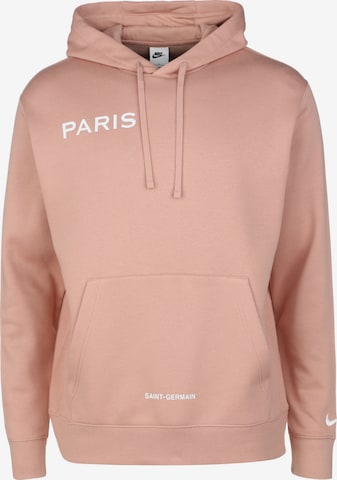 NIKE Sportsweatshirt 'Paris Saint-Germain' in Roze: voorkant