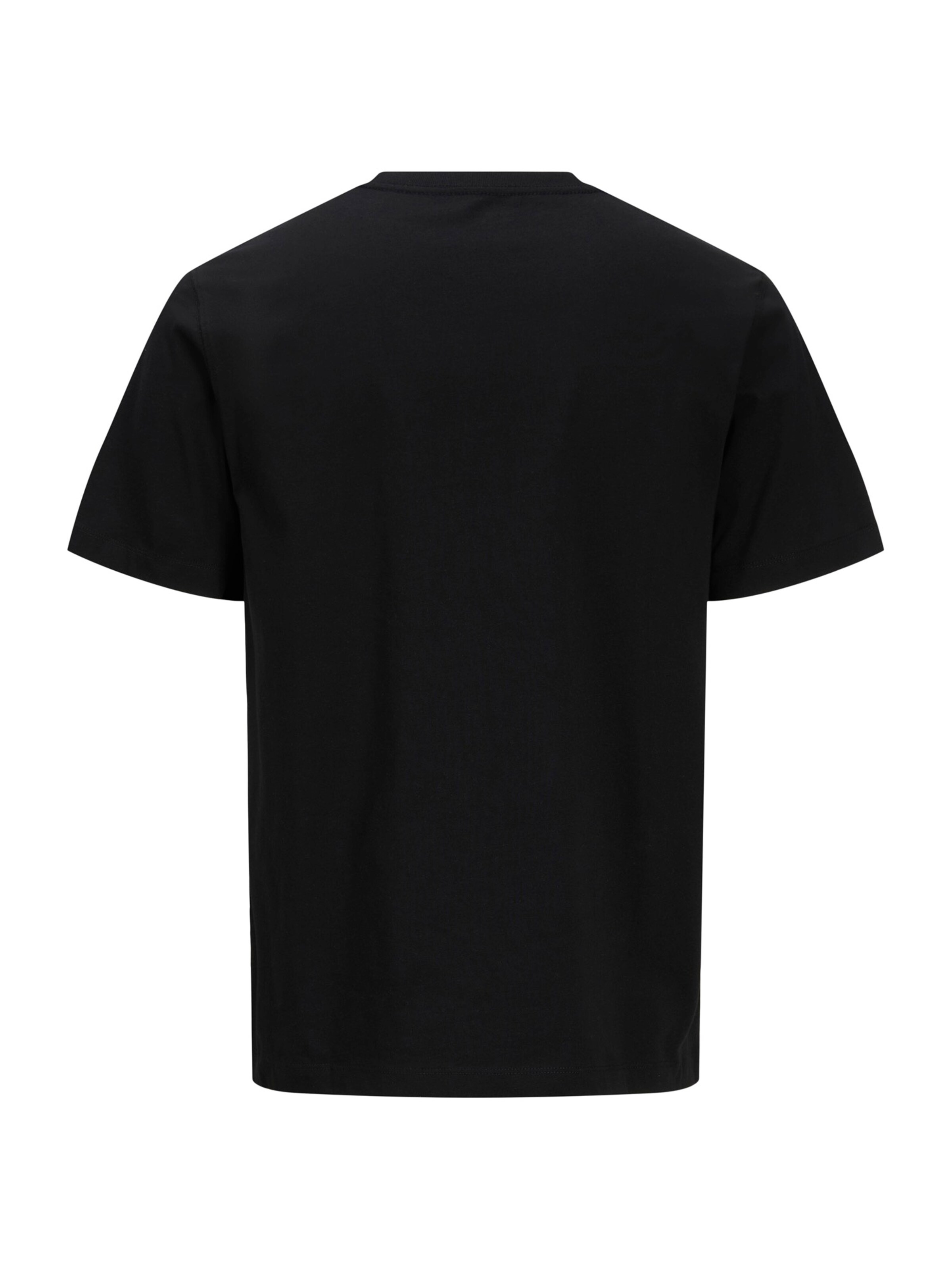 Jack & Jones Plus - Camiseta 'JJJorfrederiksberg PLS' en negro