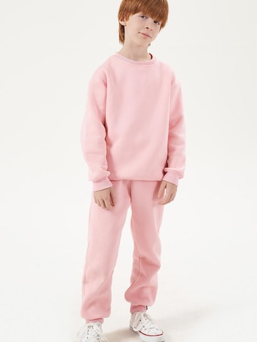 LOUIS LECLER Joggingpak 'Leo' in Roze
