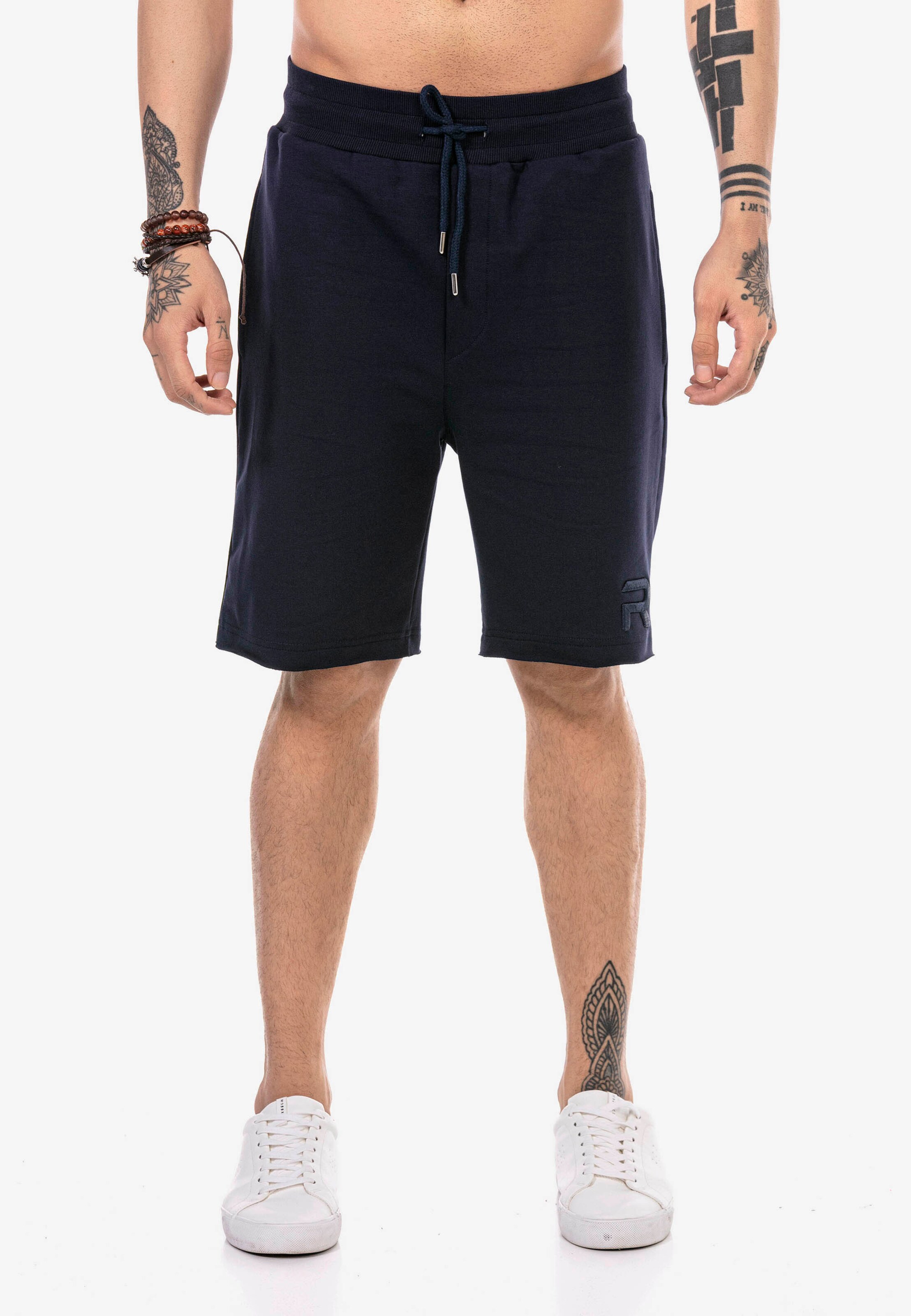 Männer Hosen Redbridge Sweatshorts 'Lincoln' in Dunkelblau - GU18222 Männer Hosen Redbridge Sweatshorts 'Lincoln' in Dunkelblau - GU18222