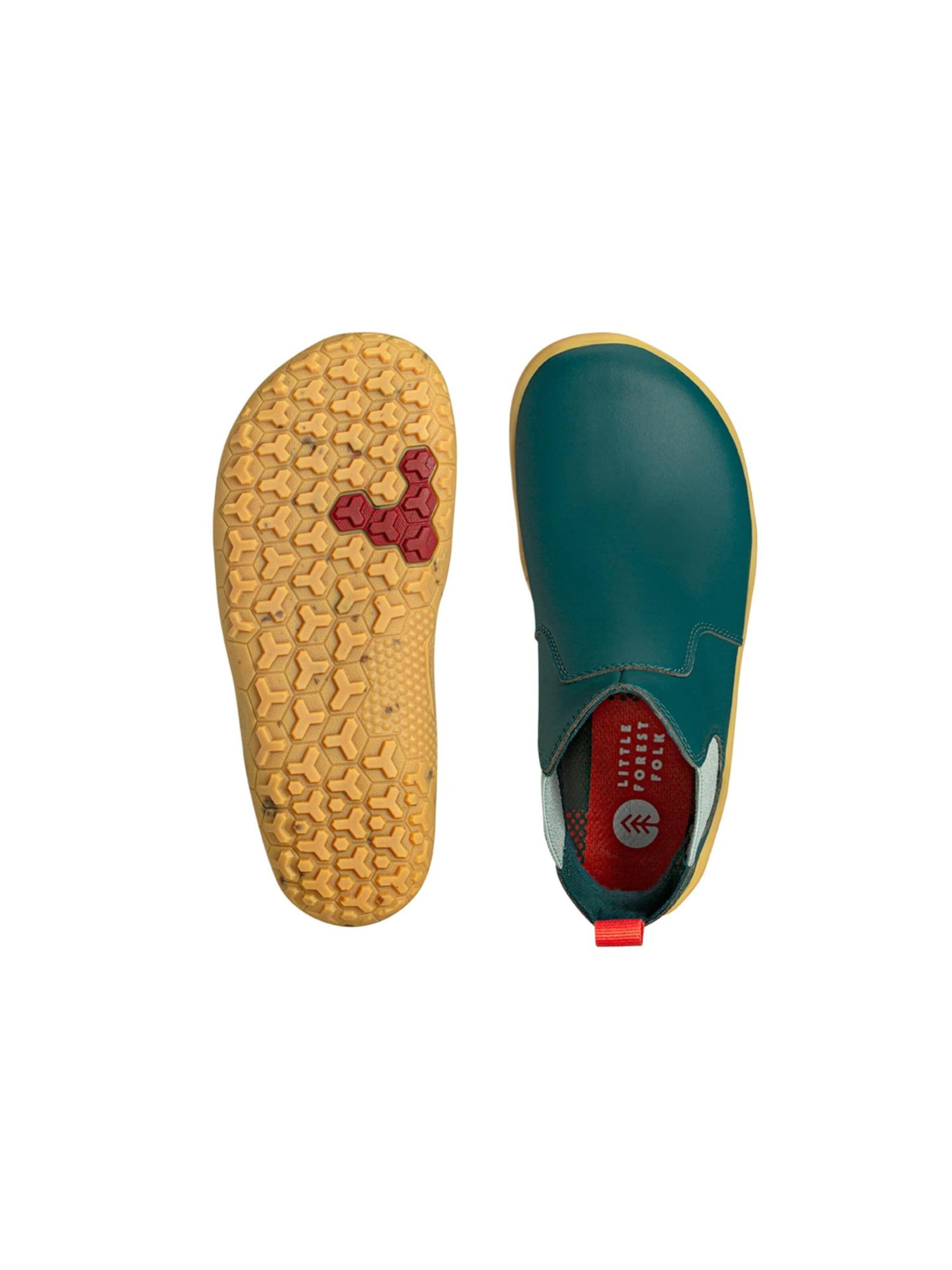 Bottes en caoutchouc 'FULHAM II LITTLE FOREST FOLK' Vivo Barefoot en bleu