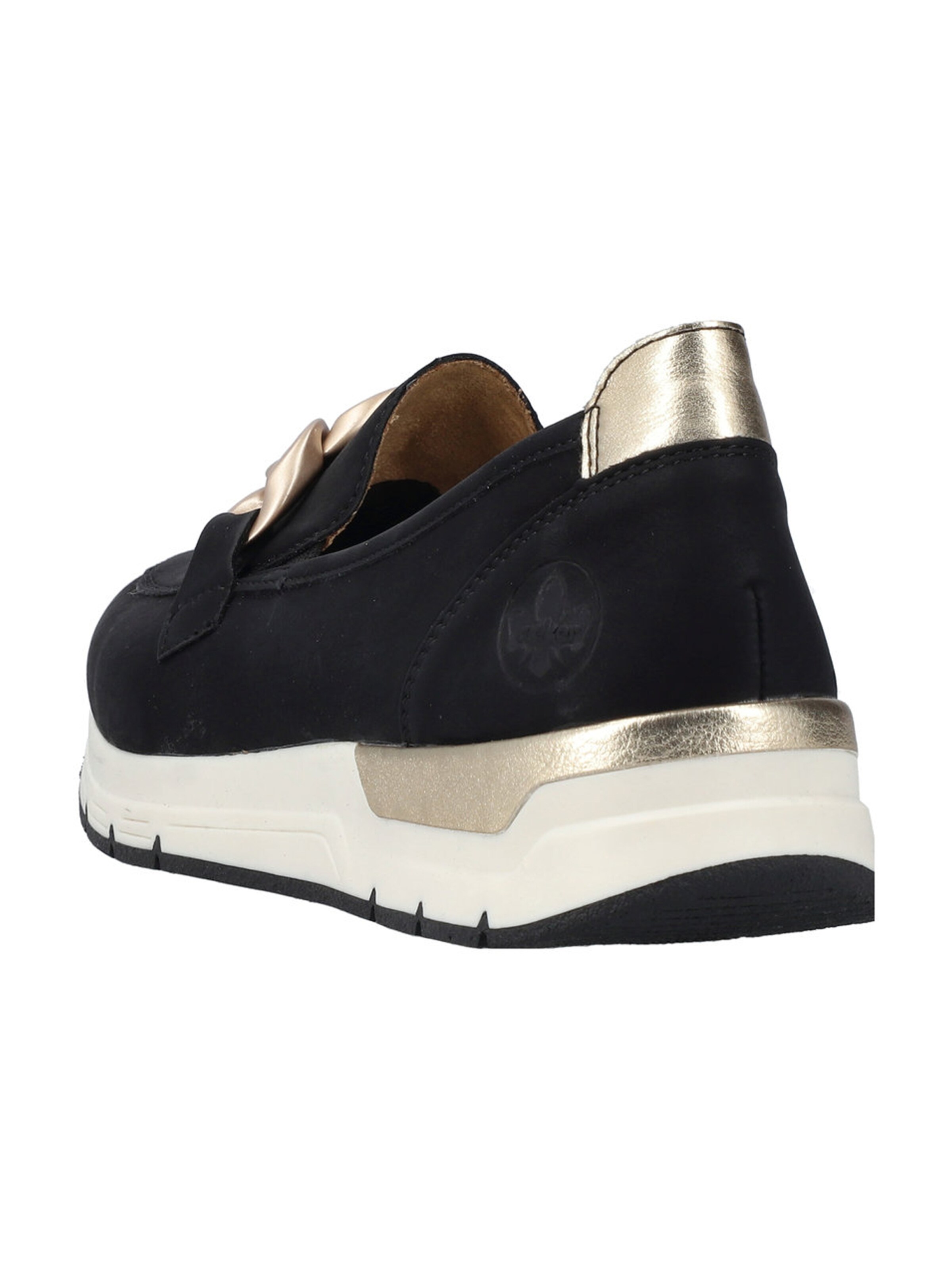 Slipper di Rieker in nero