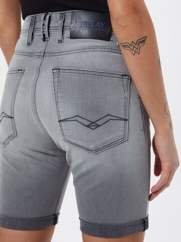 REPLAY Slimfit Jeans 'RBJ.901' in Grau