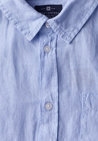 Street One MEN Regular Fit Hemd in Blau