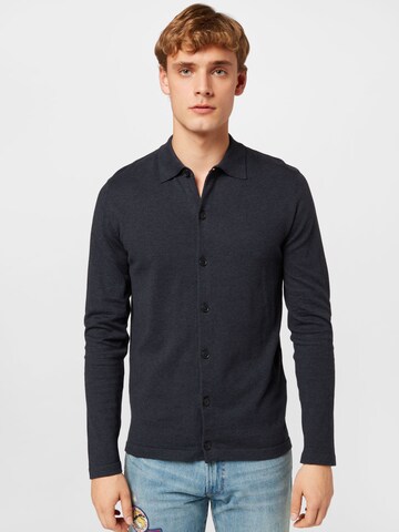 SELECTED HOMME Cardigan 'BERG' i blå: forside