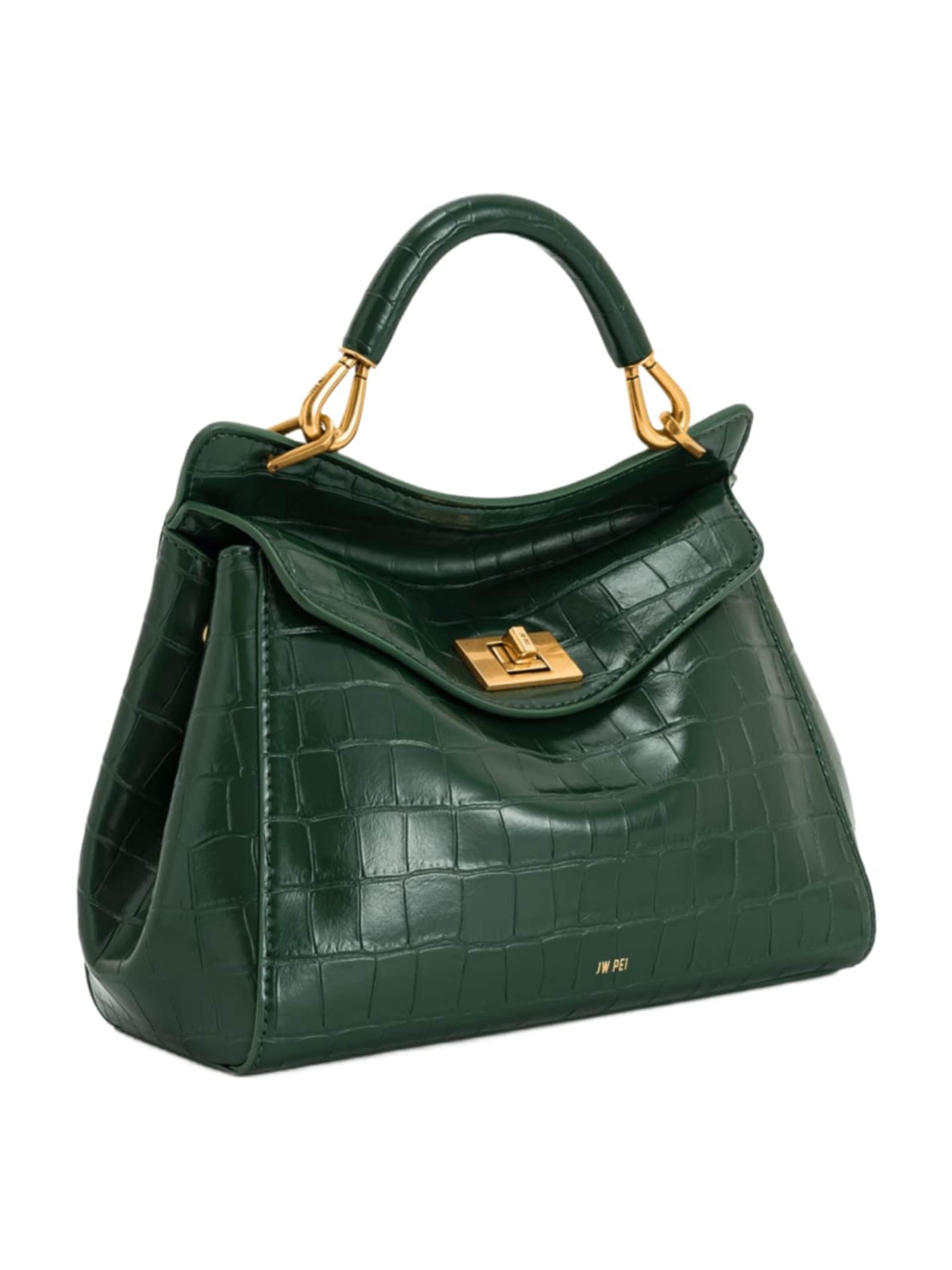 JW PEI Torebka 'JW PEI Sacs à main Lucia Green Croc' w kolorze zielony