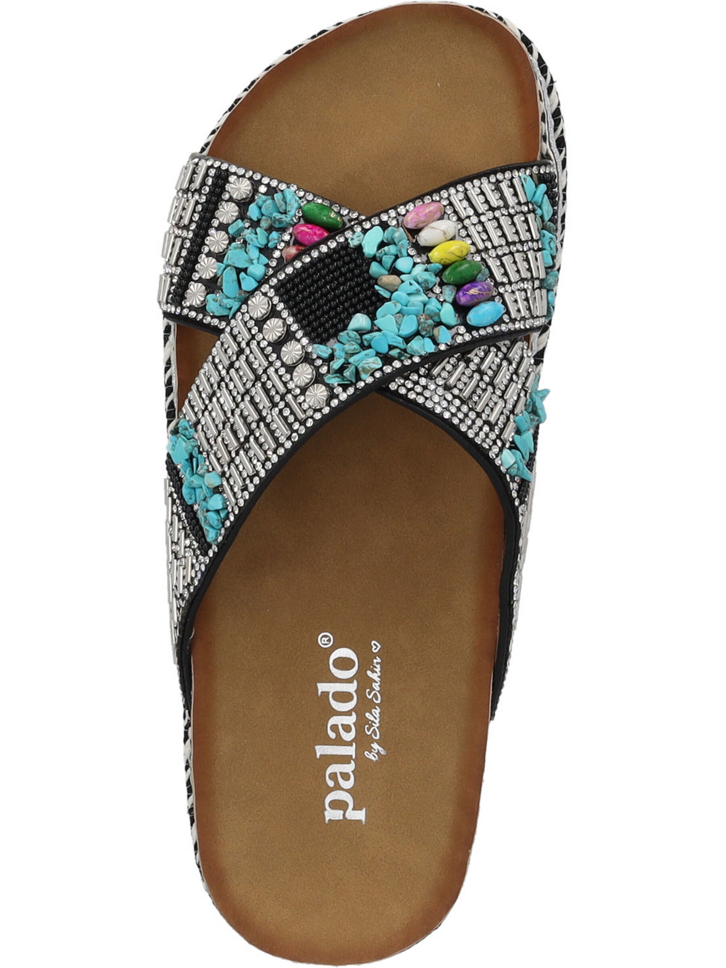 Palado by Sila Sahin Pantolette 'Palado Kegno by Sila Sahin'‌‌‌‌‌‌‌‌ in Schwarz