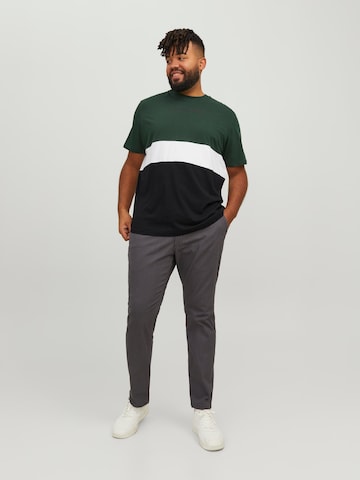 Jack & Jones Plus Póló 'Reid' - szürke