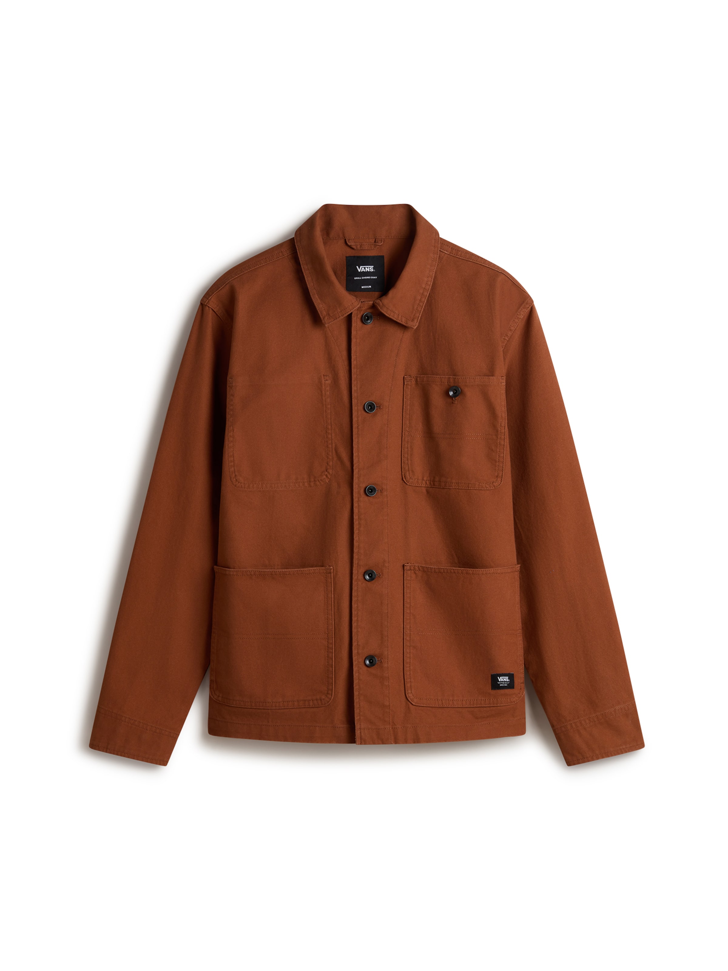 brūns VANS Starpsezonu jaka 'Drill Chore': no priekšpuses
