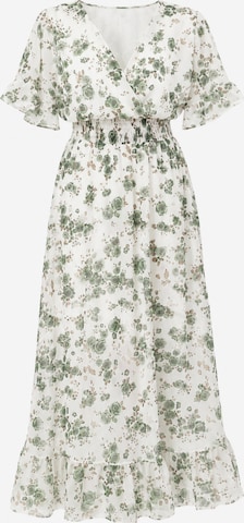 Robe Elara en vert : devant