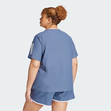 ADIDAS PERFORMANCE Performance Shirt 'Own The Run' in Blue