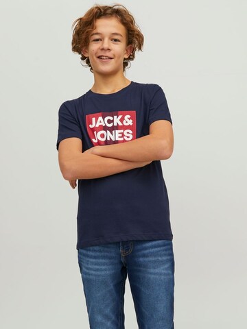 mėlyna Jack & Jones Junior Marškinėliai