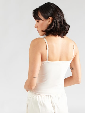 Top de la ADIDAS ORIGINALS pe alb