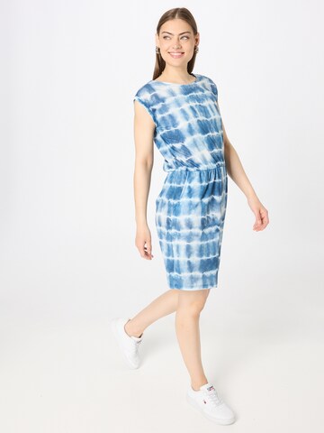 Cartoon Kleid in Blau