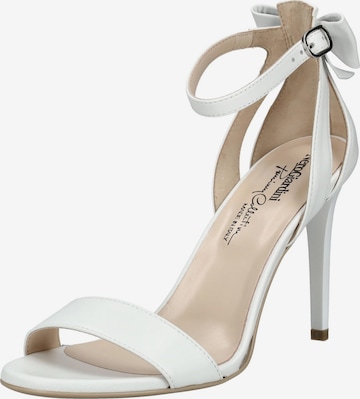 Sandales Nero Giardini en blanc : devant