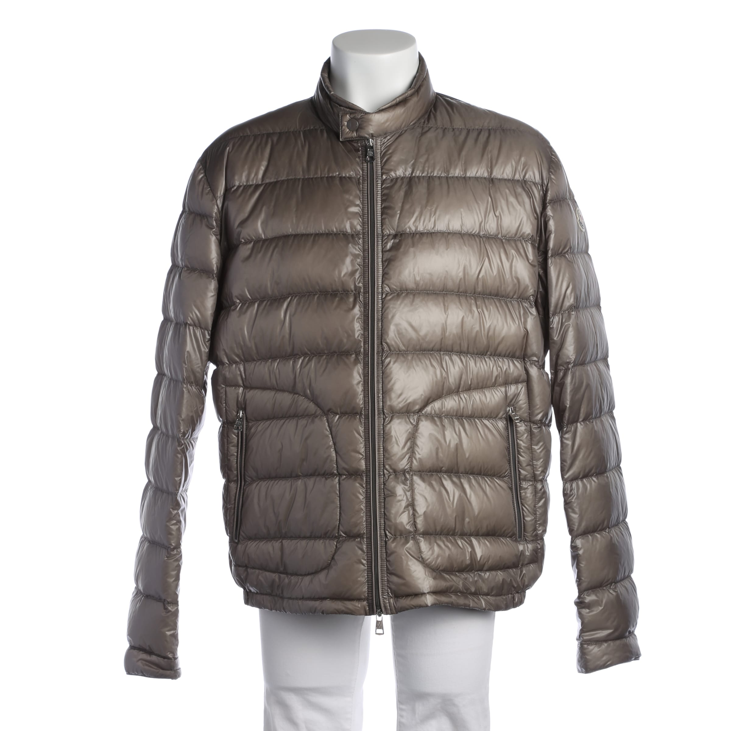 MONCLER Jacket & Coat in S in Grey: front