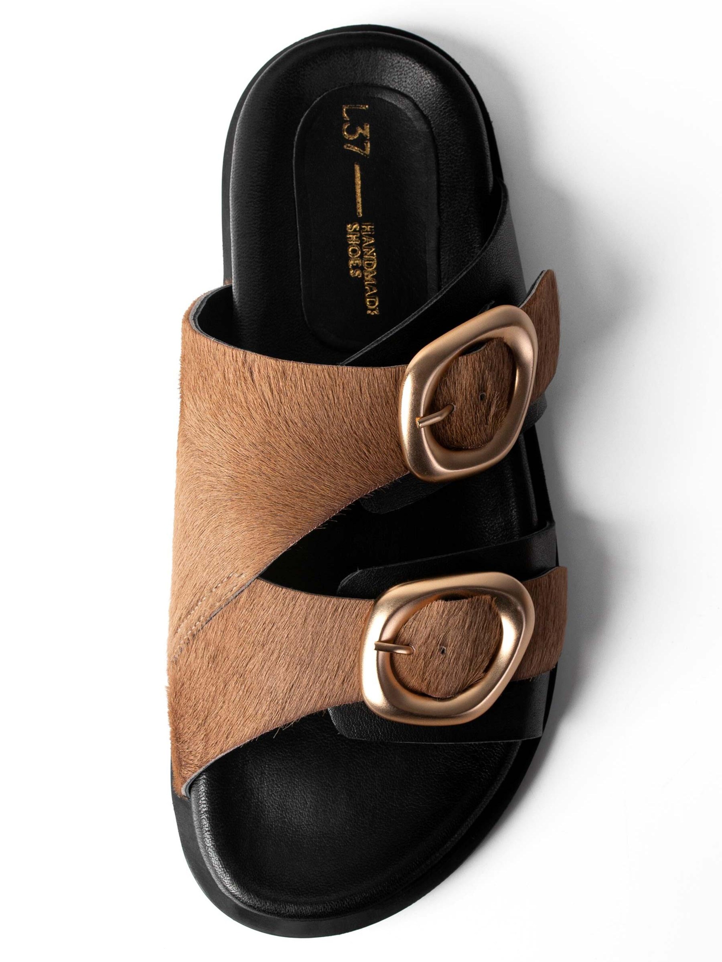 L37 HANDMADE SHOES - Zapatillas 'STAY UNTIL TOMORROW' en beige
