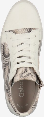 GABOR High-Top Sneakers in White