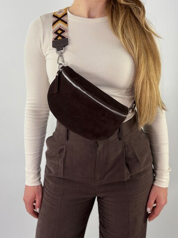 lePelou Gürteltasche 'ONDA medium'‌‌‌‌ in Braun